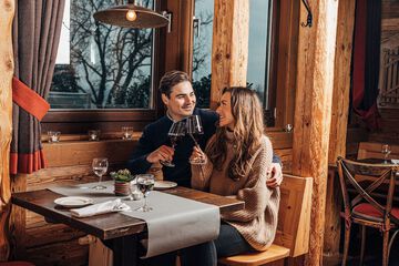 Couples dining