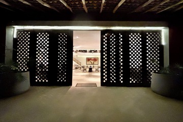 Interior entrance