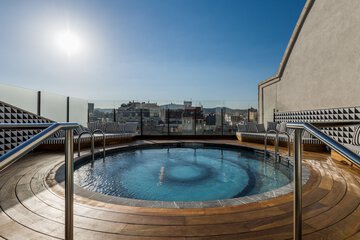 Rooftop pool