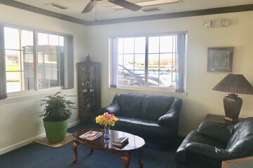 Lobby sitting area