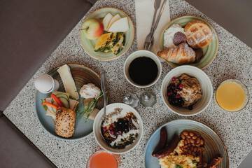 Breakfast buffet