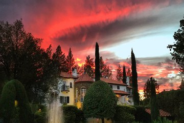 Front of property - evening/night