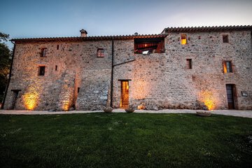 Front of property - evening/night