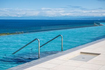 Rooftop pool