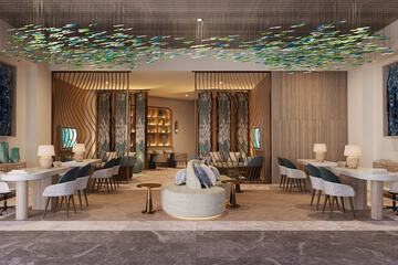 Lobby sitting area
