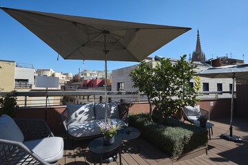 Rooftop terrace