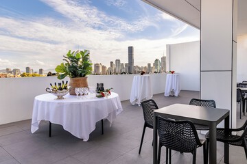 Rooftop terrace