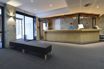 Interior entrance