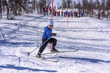 Skiing