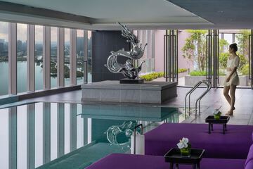 Rooftop pool