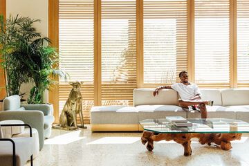 Lobby sitting area