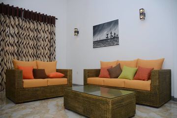 Lobby sitting area