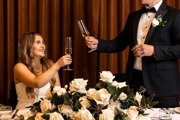Indoor wedding