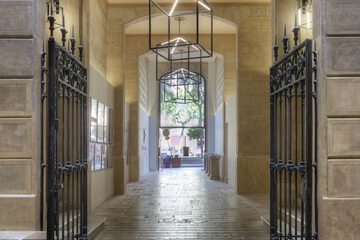 Interior entrance