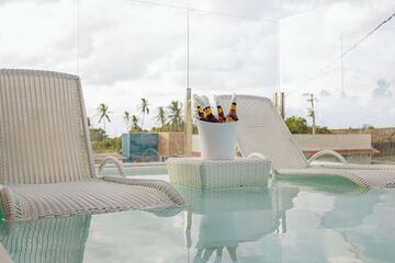 Rooftop pool