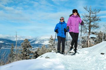 Snowshoeing
