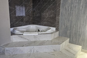 Private spa tub