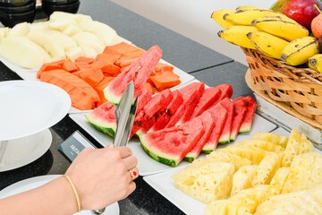 Breakfast buffet