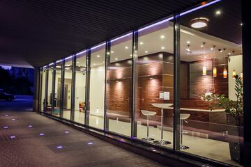 Front of property - evening/night
