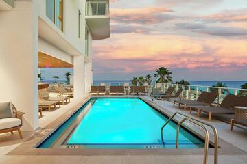 Rooftop pool