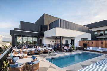 Rooftop pool