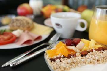 Breakfast buffet