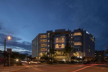Front of property - evening/night
