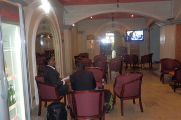 Lobby sitting area