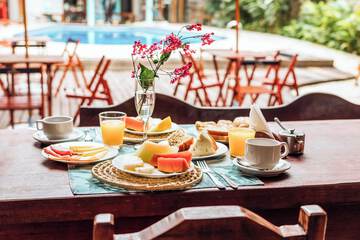 Breakfast area