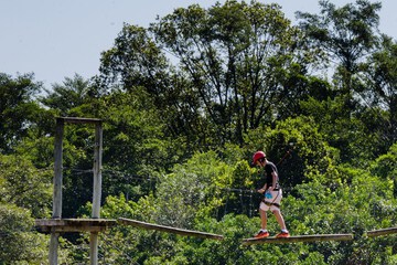 Ziplining