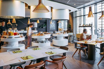 Breakfast area
