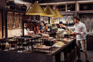 Breakfast buffet