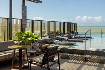 Rooftop pool