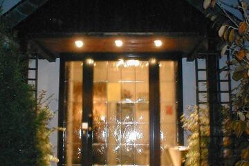 Front of property - evening/night