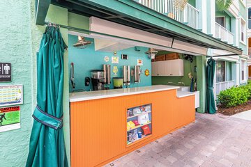 Poolside bar