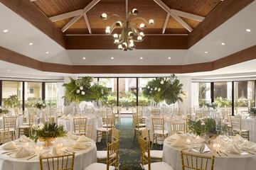 Indoor wedding
