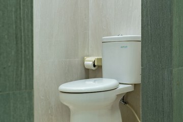 Raised toilet seat