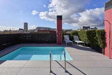 Rooftop pool