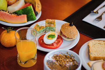 Breakfast buffet