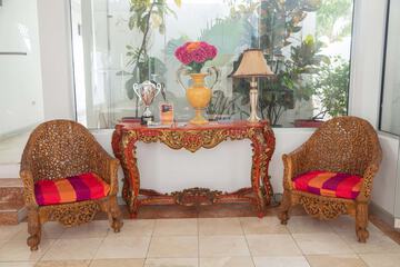 Interior entrance
