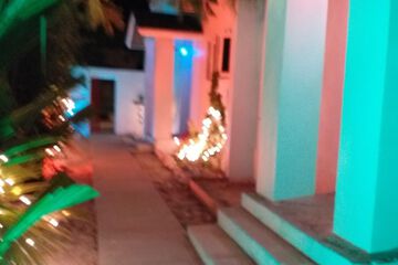 Front of property - evening/night