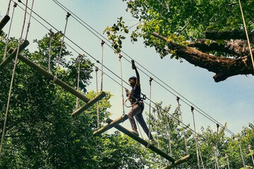 Ropes course (team building)