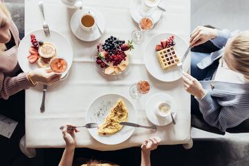 Breakfast area