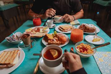 Breakfast buffet
