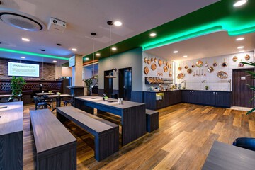 Breakfast area