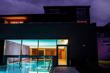 Front of property - evening/night