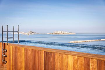 Rooftop pool
