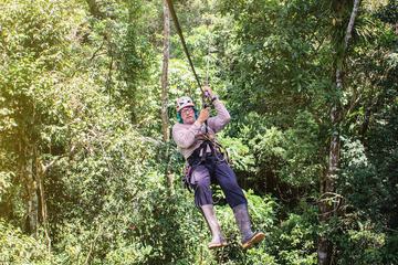 Ziplining