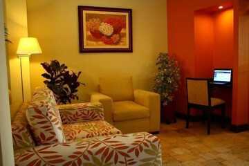 Lobby sitting area
