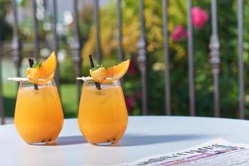 Poolside bar